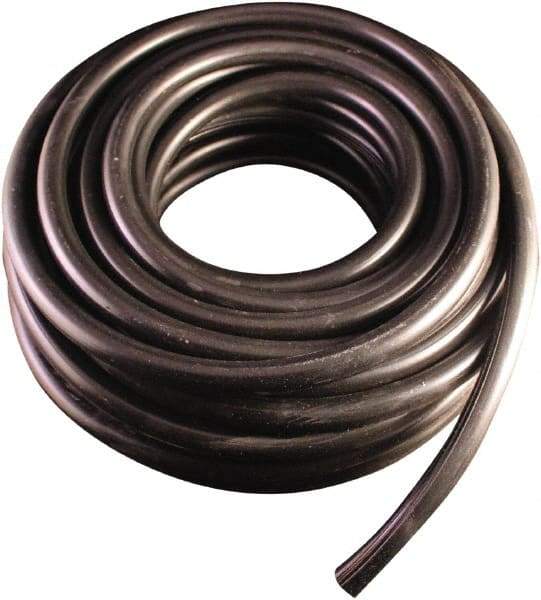 Milton - 3/8" Diam x 50' Signal Bell Hose - Rubber, Black - Exact Industrial Supply