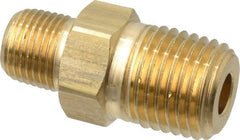 Industrial Pipe Hex Plug: 1/4 x 1/8″ Male Thread, MNPTF 1,200 Max psi