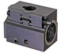 Kennametal - Right Hand Cut, KM50 Modular Connection, Square Shank Lathe Modular Clamping Unit - 70mm Square Shank Length, 64mm Square Shank Width, 120mm OAL, Through Coolant, Series CL2S Square Shank - Exact Industrial Supply