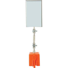 Ullman Devices - Inspection Mirrors Mirror Shape: Rectangular Overall Length (Inch): 6-1/2 - Exact Industrial Supply