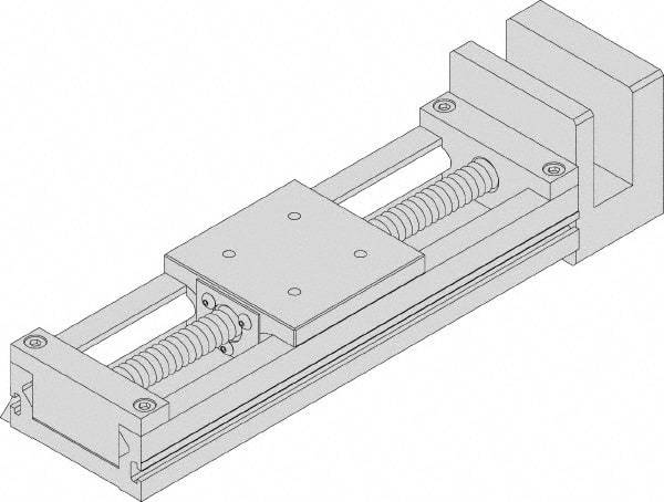 Thomson Industries - Micro Stage Linear Guide - 11.811" Long x 2.362" Wide - Exact Industrial Supply