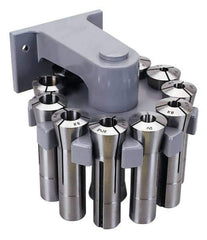Value Collection - 11 Piece, 1/8" to 3/4" Capacity, R8 Collet Set - Exact Industrial Supply