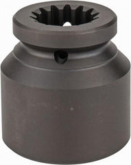 Proto - #5 Spline Drive, 2" Socket, Impact Socket - 6 Points, 3-17/32" OAL - Exact Industrial Supply