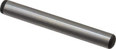 Value Collection - 1/4" Diam x 2" Pin Length Alloy Steel Oversized Dowel Pin - C 50-58 Hardness, 12,800 Lb Breaking Strength, 1 Beveled & 1 Rounded End - Exact Industrial Supply