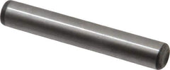 Value Collection - 5/16" Diam x 2" Pin Length Alloy Steel Oversized Dowel Pin - C 50-58 Hardness, 20,000 Lb Breaking Strength, 1 Beveled & 1 Rounded End - Exact Industrial Supply