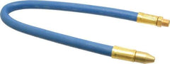 Coilhose Pneumatics - 18" Hose Length, 1/8" Nozzle Diam, 1/4" Hose ID, Coolant Hose - 1/8" NPT For Mist Coolant Systems - Exact Industrial Supply