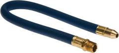 Coilhose Pneumatics - 24" Hose Length, 1/2" Nozzle Diam, 1/2" Hose ID, Coolant Hose - 1/2" NPT For Mist Coolant Systems - Exact Industrial Supply