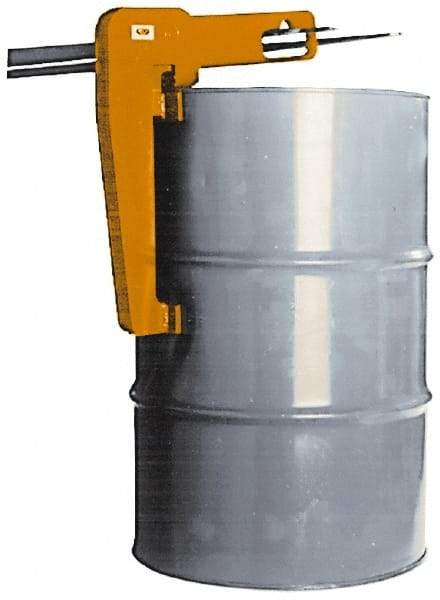 Made in USA - 3,000 Lb Load Capacity, 55 Gal Drum Lifter - For 55 Gal Drums - Exact Industrial Supply