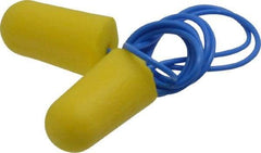3M - Disposable, Corded, 32 dB Earplugs - Yellow, 200 Pairs - Exact Industrial Supply
