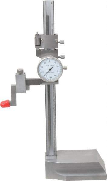 Value Collection - 6" Stainless Steel Dial Height Gage - 0.001" Graduation, Dial Display - Exact Industrial Supply