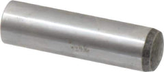 Value Collection - 16mm Diam x 60mm Pin Length Alloy Steel Standard Dowel Pin - C 58-62 Hardness, 94,900 Lb Breaking Strength, 1 Rounded End - Exact Industrial Supply