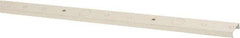 Wiremold - 5 Ft. Long x 1-9/32 Inch Wide x 3/4 Inch High, Rectangular Raceway Base Cover - Ivory, For Use with Wiremold NM2000 Series Raceways - Exact Industrial Supply