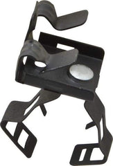 Thomas & Betts - Spring Steel Rigid/EMT Bottom Flange Mounted Conduit Clip - 1/2, 3/4" EMT, 3/4" Rigid, Anodized Finish - Exact Industrial Supply
