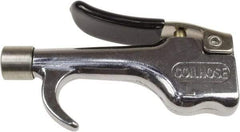Coilhose Pneumatics - Tamperproof Safety Nozzle Thumb Lever Blow Gun - 1/4 NPT, Zinc - Exact Industrial Supply