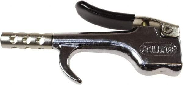 Coilhose Pneumatics - Safety Booster Thumb Lever Blow Gun - 1/4 NPT, Zinc - Exact Industrial Supply