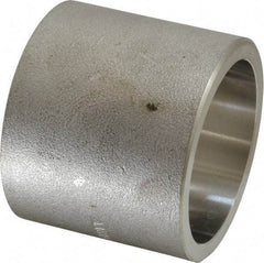 Merit Brass - 2" Grade 304 Stainless Steel Pipe Coupling - Socket Weld x Socket Weld End Connections, 3,000 psi - Exact Industrial Supply