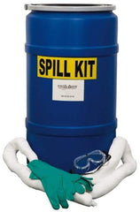 PRO-SAFE - Oil Only Spill Kit - 30 Gal Drum - Exact Industrial Supply