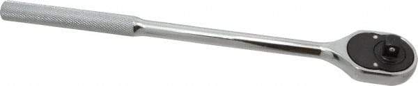 Proto - 3/8" Drive Pear Head Ratchet - Chrome Finish, 11" OAL, 24 Gear Teeth, Standard Head - Exact Industrial Supply