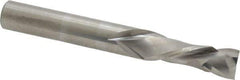 Onsrud - 3/8" Cutting Diam x 1-1/8" Length of Cut, 2 Flute, Compression Spiral Router Bit - Uncoated, Right Hand Cut, Solid Carbide, 3" OAL x 3/8" Shank Diam, Double Edge, 30° Helix Angle - Exact Industrial Supply