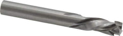 Onsrud - 3/8" Cutting Diam x 7/8" Length of Cut, 3 Flute, Compression Spiral Router Bit - Uncoated, Right Hand Cut, Solid Carbide, 3" OAL x 3/8" Shank Diam, Three Edge - Exact Industrial Supply