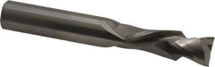 Onsrud - 1/2" Cutting Diam x 1-3/8" Length of Cut, 2 Flute, Compression Spiral Router Bit - Uncoated, Right Hand Cut, Solid Carbide, 3-1/2" OAL x 1/2" Shank Diam, Double Edge, 30° Helix Angle - Exact Industrial Supply