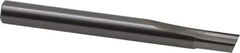 Onsrud - 1/4" Diam, 1/4" Shank Diam, 3/8" Length of Cut, 1 Flute Single Edge Straight Router Bit - 2-1/2" Overall Length, Right Hand Cut, Solid Carbide - Exact Industrial Supply