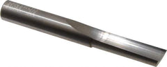 Onsrud - 1/2" Diam, 1/2" Shank Diam, 1-5/8" Length of Cut, 1 Flute Single Edge Straight Router Bit - 4" Overall Length, Right Hand Cut, Solid Carbide - Exact Industrial Supply