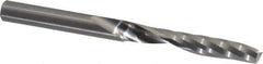 Onsrud - 1/4" Cutting Diam x 1-1/2" Length of Cut, 1 Flute, Upcut Spiral Router Bit - Uncoated, Right Hand Cut, Solid Carbide, 3" OAL x 1/4" Shank Diam, Single Edge, 21° Helix Angle - Exact Industrial Supply