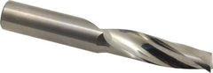 Onsrud - 1/2" Cutting Diam x 1-5/8" Length of Cut, 1 Flute, Upcut Spiral Router Bit - Uncoated, Right Hand Cut, Solid Carbide, 3-1/2" OAL x 1/2" Shank Diam, Single Edge, 21° Helix Angle - Exact Industrial Supply