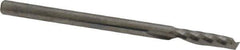 Onsrud - 1/8" Cutting Diam x 1/2" Length of Cut, 1 Flute, Upcut Spiral Router Bit - Uncoated, Right Hand Cut, Solid Carbide, 2" OAL x 1/8" Shank Diam, Single Edge, 21° Helix Angle - Exact Industrial Supply