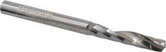 Onsrud - 1/4" Cutting Diam x 1-1/4" Length of Cut, 1 Flute, Upcut Spiral Router Bit - Uncoated, Right Hand Cut, Solid Carbide, 3" OAL x 1/4" Shank Diam, Single Edge - Exact Industrial Supply