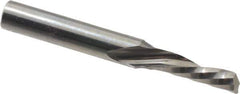 Onsrud - 3/16" Cutting Diam x 5/8" Length of Cut, 1 Flute, Downcut Spiral Router Bit - Uncoated, Right Hand Cut, Solid Carbide, 2" OAL x 1/4" Shank Diam, Single Edge, 21° Helix Angle - Exact Industrial Supply