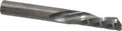 Onsrud - 1/4" Cutting Diam x 3/4" Length of Cut, 1 Flute, Downcut Spiral Router Bit - Uncoated, Right Hand Cut, Solid Carbide, 2" OAL x 1/4" Shank Diam, Single Edge, 21° Helix Angle - Exact Industrial Supply