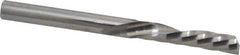 Onsrud - 1/4" Cutting Diam x 1-1/4" Length of Cut, 1 Flute, Downcut Spiral Router Bit - Uncoated, Right Hand Cut, Solid Carbide, 3" OAL x 1/4" Shank Diam, Single Edge, 21° Helix Angle - Exact Industrial Supply