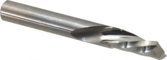 Onsrud - 3/8" Cutting Diam x 3/4" Length of Cut, 1 Flute, Downcut Spiral Router Bit - Uncoated, Right Hand Cut, Solid Carbide, 3" OAL x 3/8" Shank Diam, Single Edge, 21° Helix Angle - Exact Industrial Supply