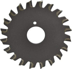 Onsrud - 2-1/2" Diam x 0.095" Blade Thickness x 5/8" Arbor Hole Diam, 20 Tooth Slitting and Slotting Saw - Arbor Connection, Right Hand, Uncoated, Carbide-Tipped, -5° Rake - Exact Industrial Supply