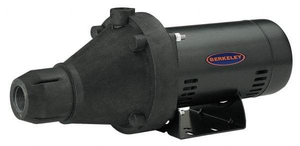 Berkeley - Jet Pumps Horsepower: 3/4 Shut Off Feet: 58 (Feet) - Exact Industrial Supply