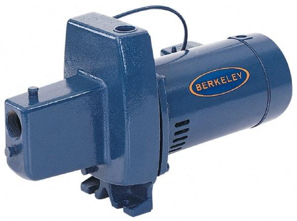 Berkeley - Jet Pumps Horsepower: 1/2 Shut Off Feet: 70 (Feet) - Exact Industrial Supply