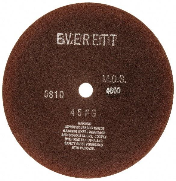 Everett - 12" Aluminum Oxide Cutoff Wheel - 1/8" Thick, 1" Arbor, Use with Gas Powered Saws - Exact Industrial Supply