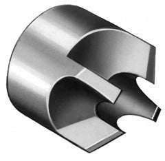 Made in USA - 3/8" Cutter Head Diam, 1/8" Pilot Hole Diam, Solid Carbide Reverse Countersink - Exact Industrial Supply