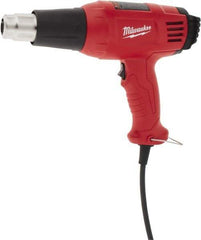 Milwaukee Tool - 140 to 1,040°F Heat Setting, 14.8 CFM Air Flow, Heat Gun - 120 Volts, 11.6 Amps, 1,400 Watts, 10.13' Cord Length - Exact Industrial Supply