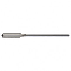 21/32 STR / RHC HSS Straight Shank Straight Flute Reamer - Bright - Exact Industrial Supply