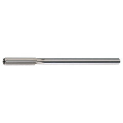 #49 STR / RHC HSS Straight Shank Straight Flute Reamer - Bright - Exact Industrial Supply