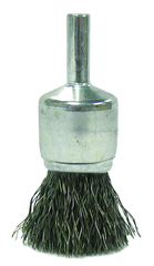 3/4'' Diameter - Steel Wire End Brush - Exact Industrial Supply