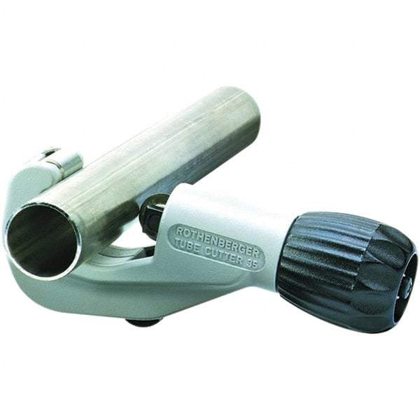 Rothenberger - 1/4" to 1-3/8" Pipe Capacity, Tube Cutter - Cuts Stainless Steel, 6" OAL - Exact Industrial Supply