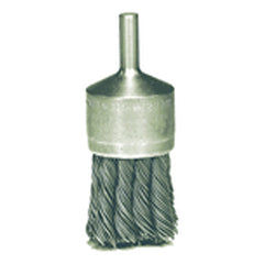 ‎1-1/8″ Knot Wire End Brush, .020″ Steel Fill, Retail Pack - Exact Industrial Supply