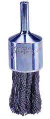 3/4'' Diameter - Knot Type Stainless End Brush - Exact Industrial Supply
