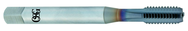 1/2 - 20 Dia. - H5 - 4 FL - VC10- TiCN - Bottoming - Straight Flute Tap - Exact Industrial Supply