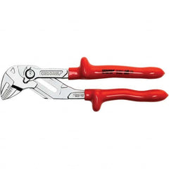 Gedore - Tongue & Groove Pliers Type: Quick-Adjusting Pliers Overall Length Range: 9" - 11.9" - Exact Industrial Supply