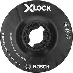 Bosch - Disc Backing Pads Backing Pad Type: Disc Backing Pad Pad Diameter (Inch): 4-1/2 - Exact Industrial Supply